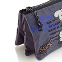 Estuche portatodo Triple reciclado Graffiti Miquelrius