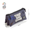 Estuche portatodo Triple reciclado Graffiti Miquelrius
