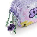 Estuche portatodo Triple Rectangular Reciclado Wake Up Miquelrius