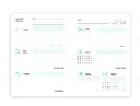  Agenda escolar 25-26 patterns abstract pattern semana vista A6 bilingue papel FSC 80g. Liderpapel
