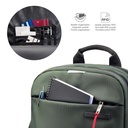 Mochila Pequeña Verde Bag To Work