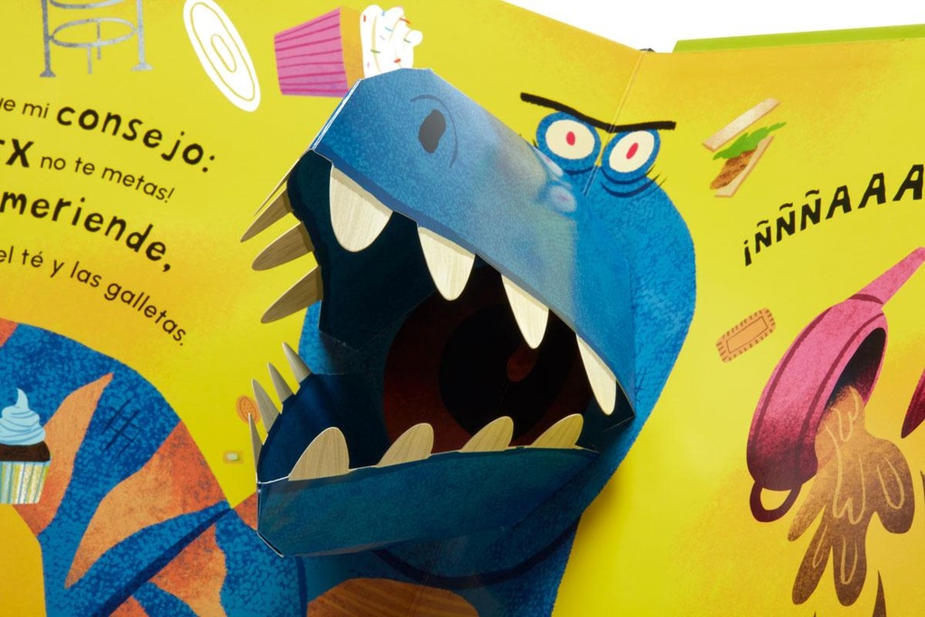 Nunca meriendes con un T-Rex