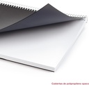 Agenda 2026 día por página, Más pequeña que A4 (210 x 270 mm), Cubierta flexible polipropileno, Espiral, Papel 80 g/m², Planificador diario, Español-EN-PT, Color negro Miquelrius