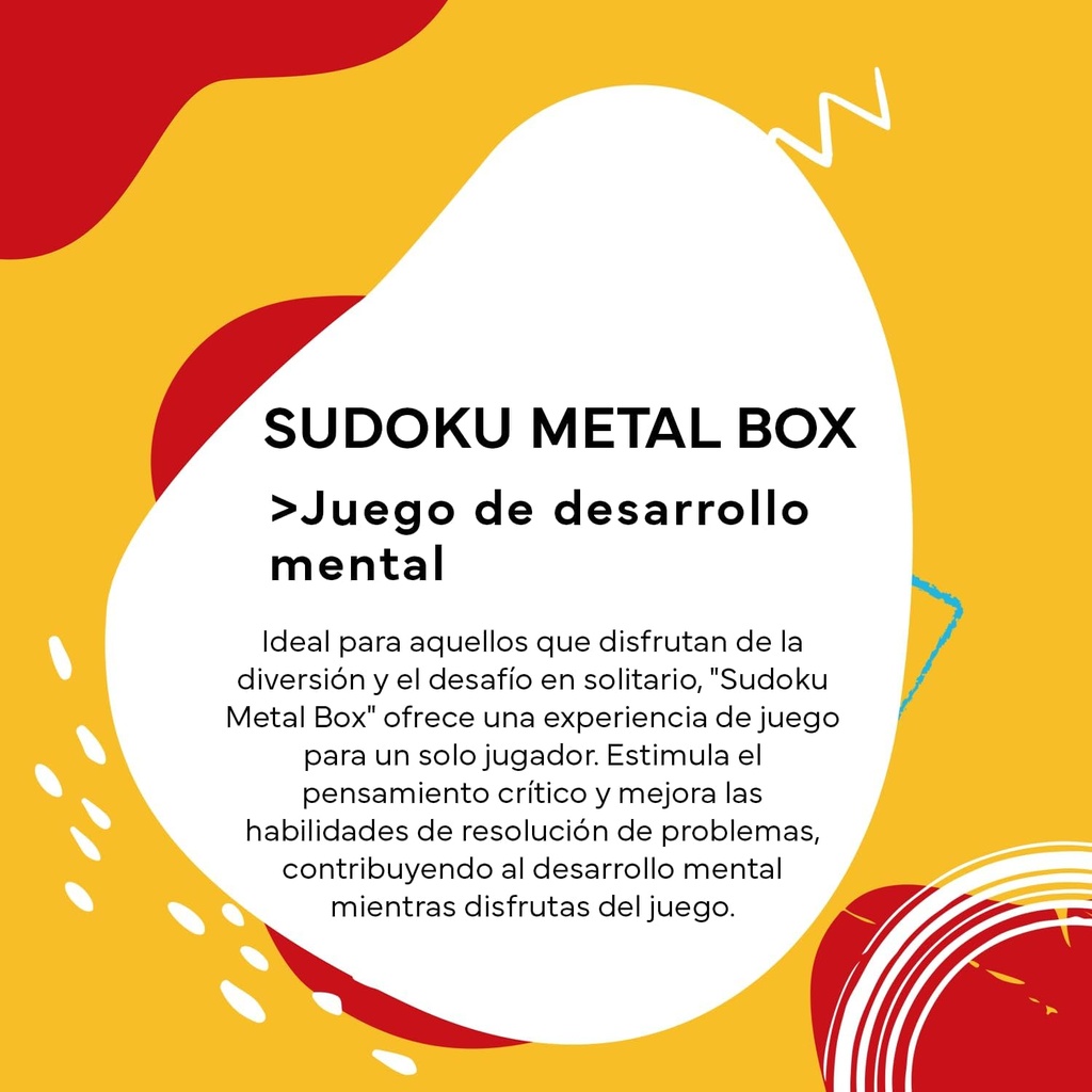 Sudoku Metal Box +6a Cayro