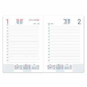 Agenda encuadernada Corfu A4 2026 día página 60gr FSC Liderpapel