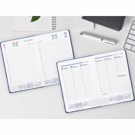 Agenda encuadernada Corfu A4 2026 día página 60gr FSC Liderpapel