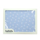 [4036] Arrullo bebe 80x80cm Lions Babidu (CELESTE)