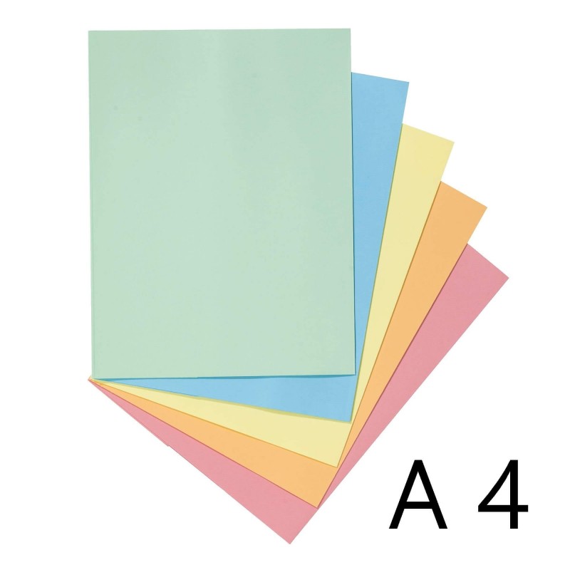 Subcarpeta A4 180g 25uds colores surtidos pastel Karman
