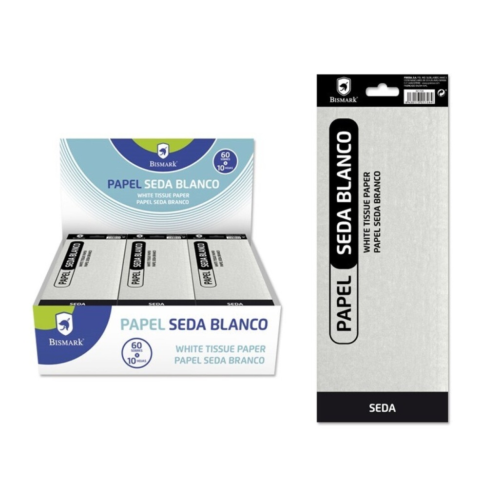 Papel seda blanco 10h Bismark