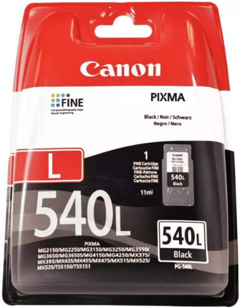 Tinta Canon PG540L original 5224B001 negra