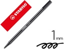 [68/46] ROTULADOR ACUARELABLE 1MM PEN 68 STABILO (NEGRO)