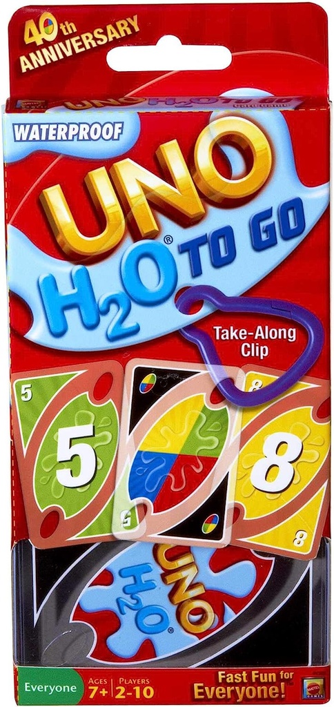 Juego de cartas UNO H20 To Go