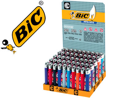 Encendedor bic mini j-25 ud. colores surtidos Bic