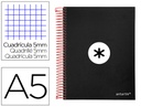 Cuaderno espiral 5x5 A5 90g 120h 5B T/D 6T Antartik