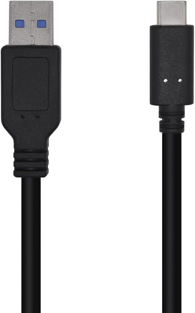 Cable USB 3.1 a M/tipo C 3.1 1.5m Negro Aisens