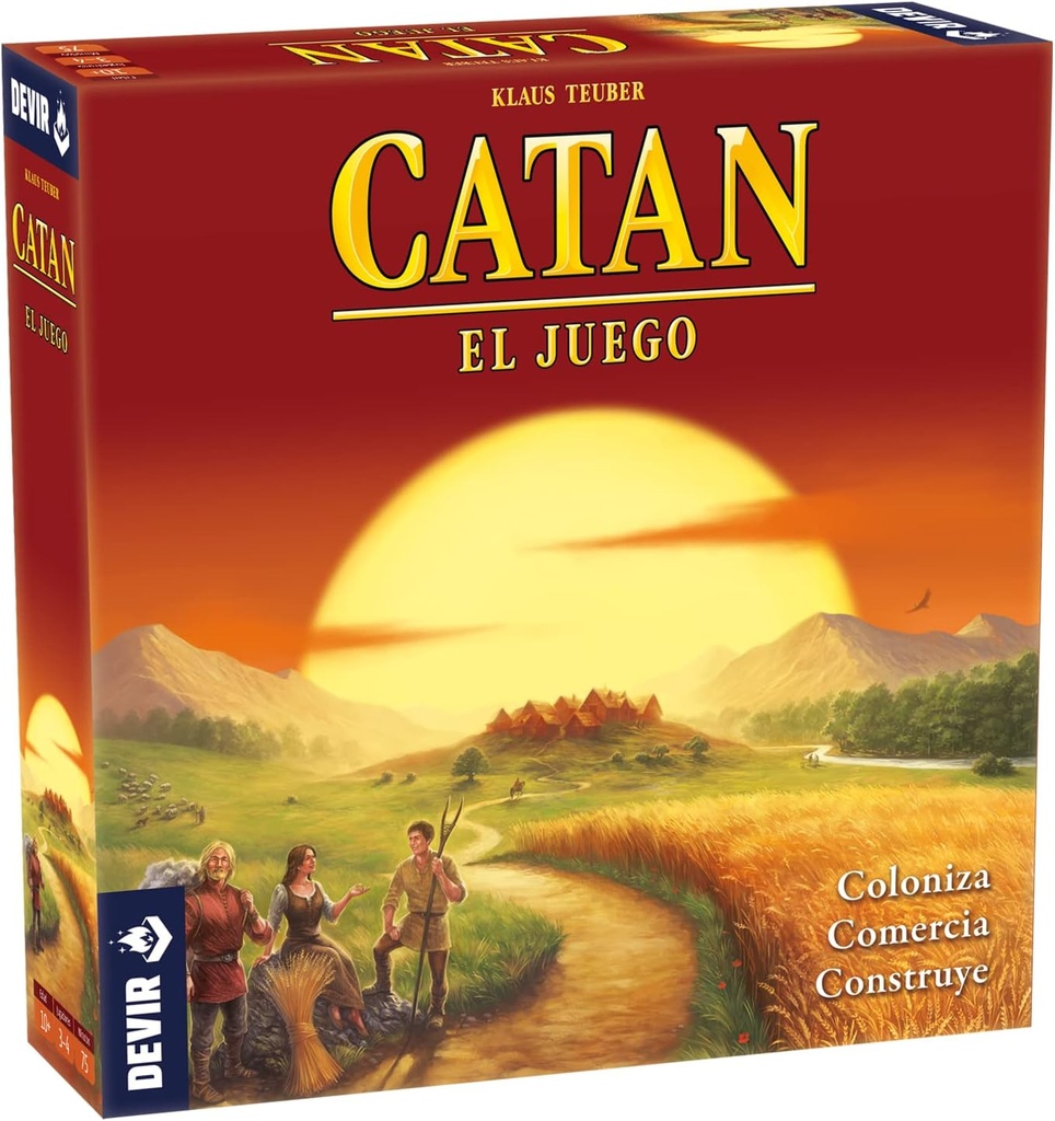 Catan, Juego de Mesa, 3-4 jugadores