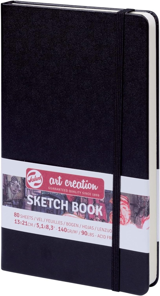 Cuaderno Esbozo 13X21 140g 80h Sketch Multitécnicas Talens