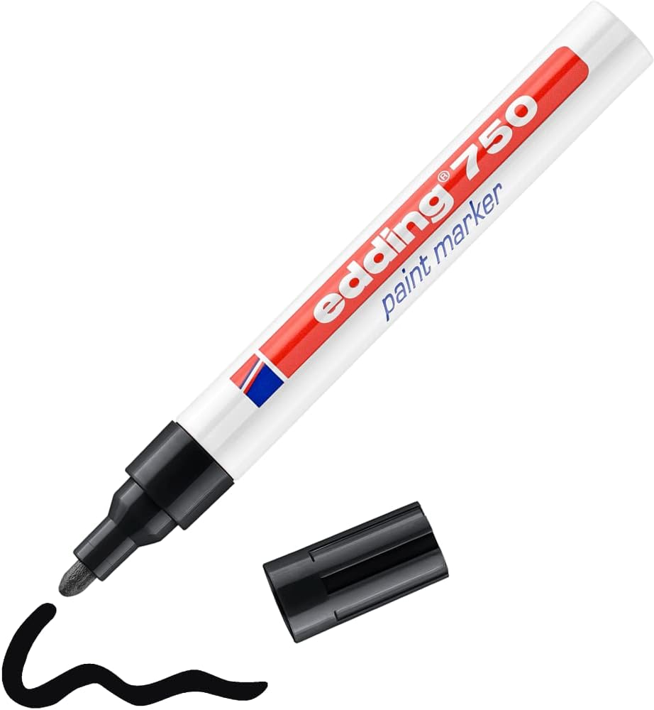 Marcador permanente 2-4mm punta conica 750 Edding