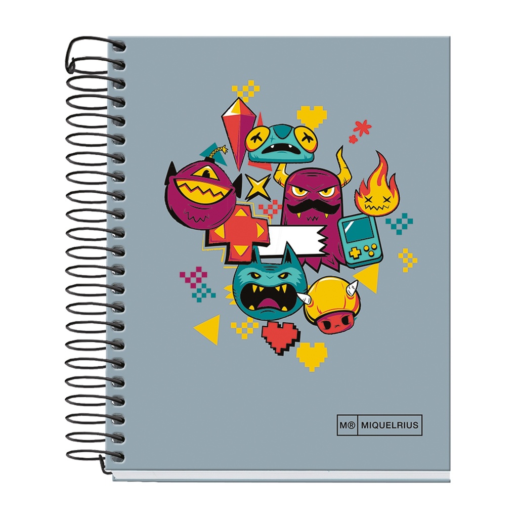 Notebook 4 A6 140 Cuadrícula 70g Level Up