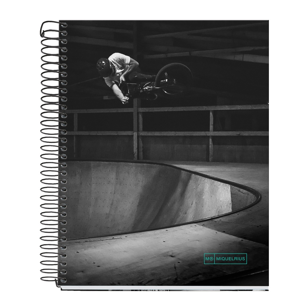 Notebook 4 A5 140 Cuadrícula 70g Skate Park MR_24