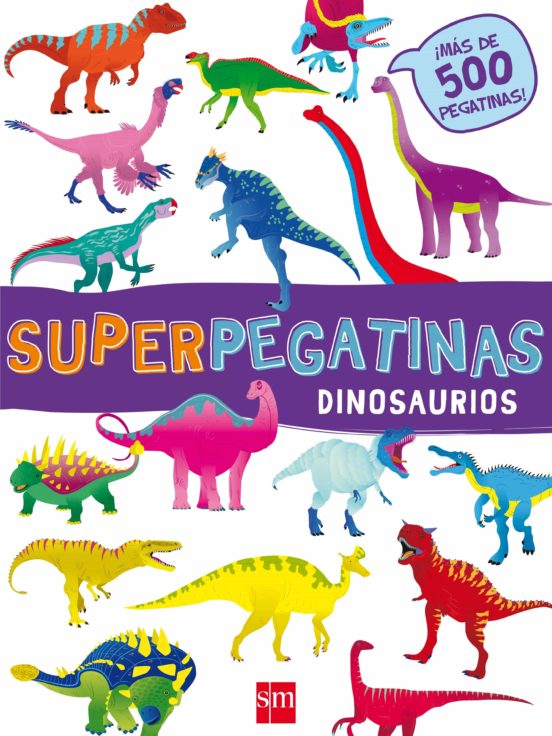 Superpegatinas dinosaurios