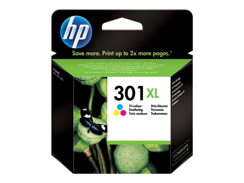 Tinta HP 301 original CH561EE negro