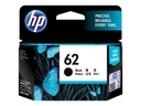 [C2P04AE#ABE] Tinta hp 62 original c2p04ae negro