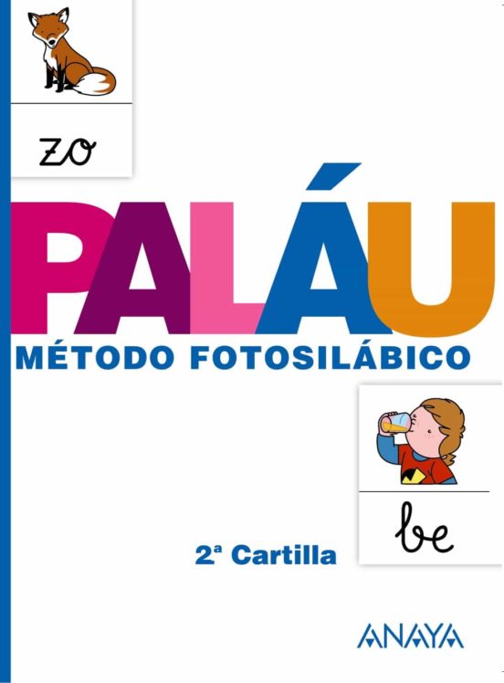 Cartilla palau 2: metodo fotosilabico