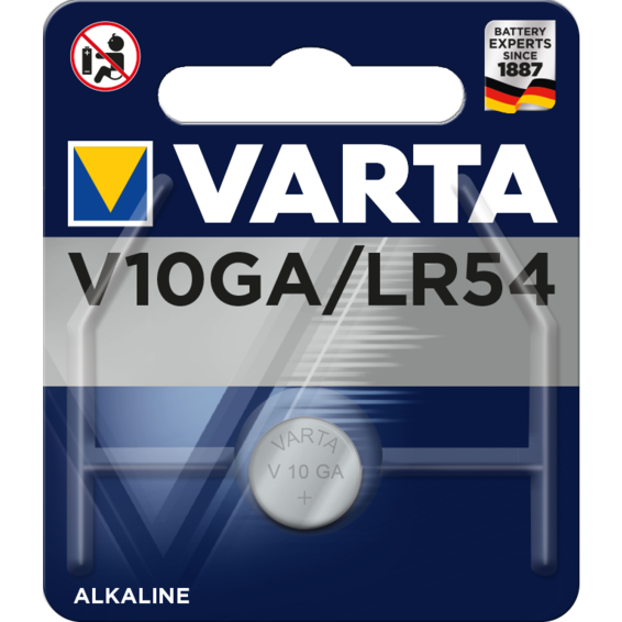 Pila AG10/LR1134/LR54 1.5V 1U blister Varta