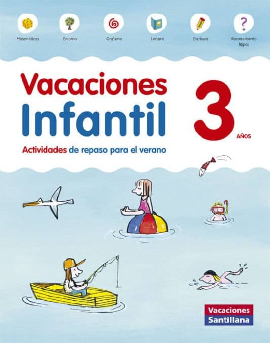 Vacaciones 3 años infantil santillana ed 2014