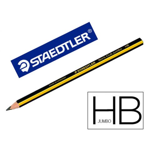 Lapiz HB 2 hexagonal Noris 119 triplus Staedler