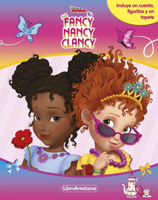 Fancy nancy clancy. libroaventuras:   libro-juego. incluye un tablero y figuras para jugar