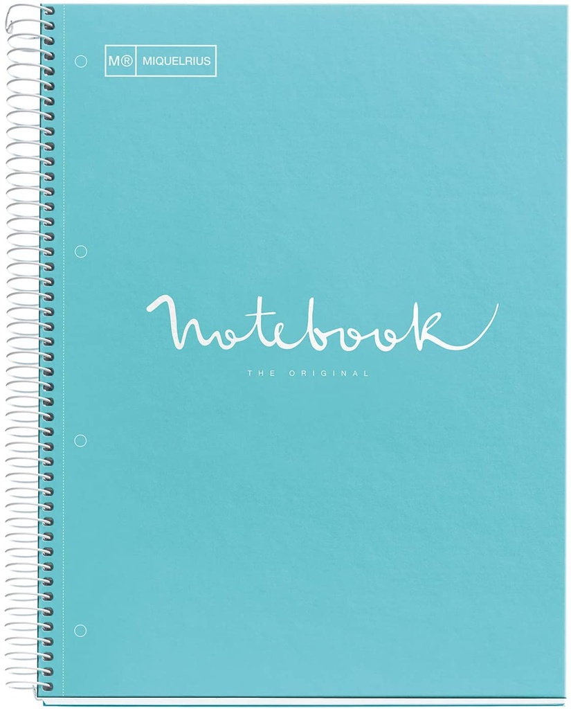 Cuaderno espiral Puntos A5 90G 80H 1B T/D 2 Taladros microperforado Emotions MR