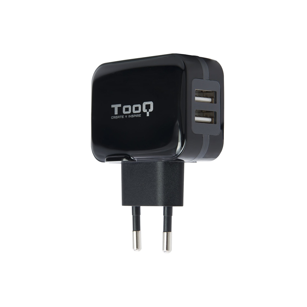 Cargador usb tooq 2xusb 3.4 ai-tech