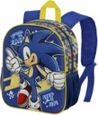 Mochila 3D Sonic 31cm