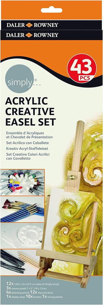 Simply Color Acrílico Creative Easel Set