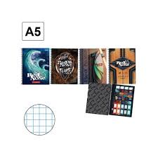 Cuaderno espiral 4x4 A5 70g 80h T/D Red Nose Campus University