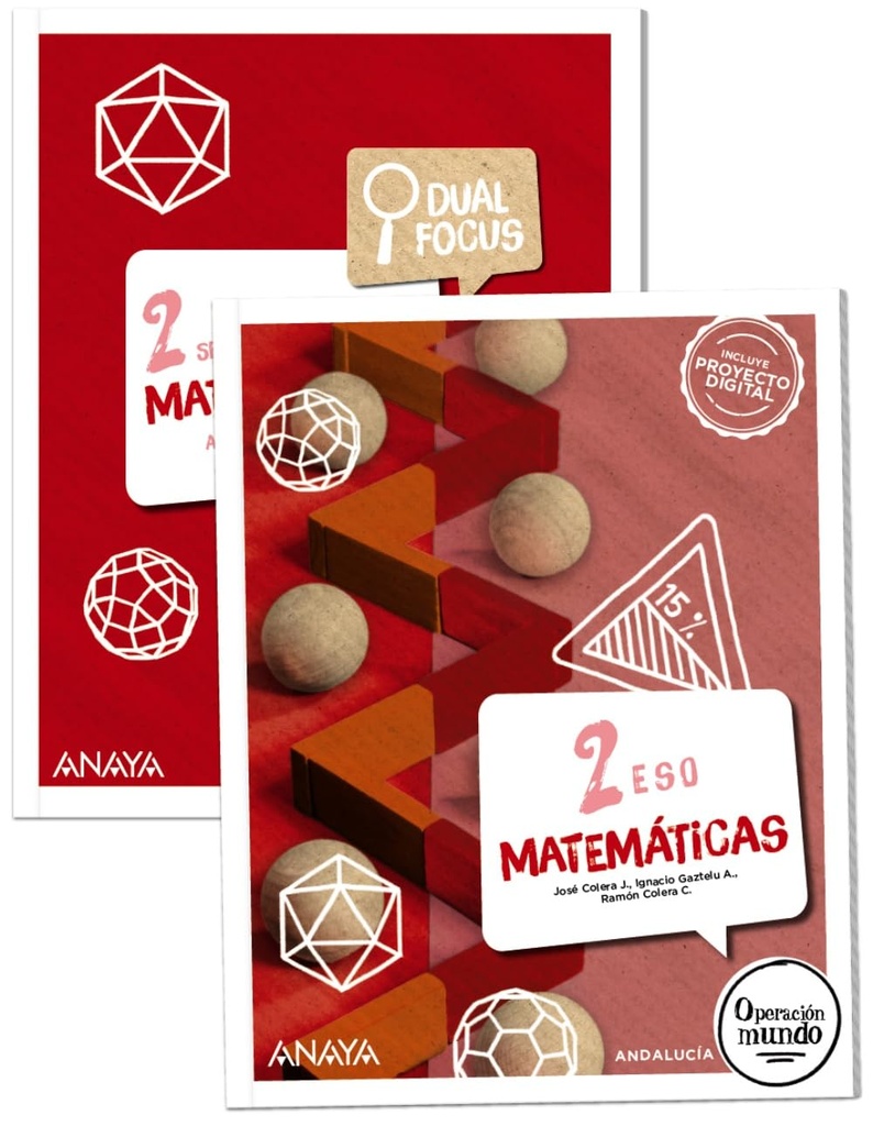 Matemáticas 2 ESO + Dual Focus (Operación Mundo)