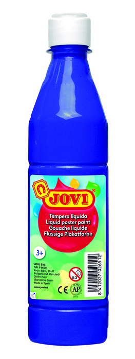 Tempera liquida escolar 500ml Jovi