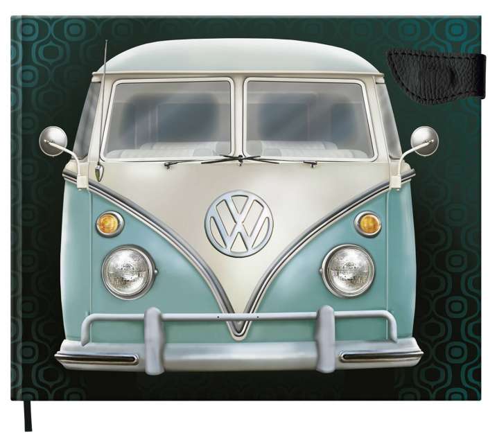 Cuaderno 1L 19,5x15,6 144h T/F Volkswagen T1 Boncahier 