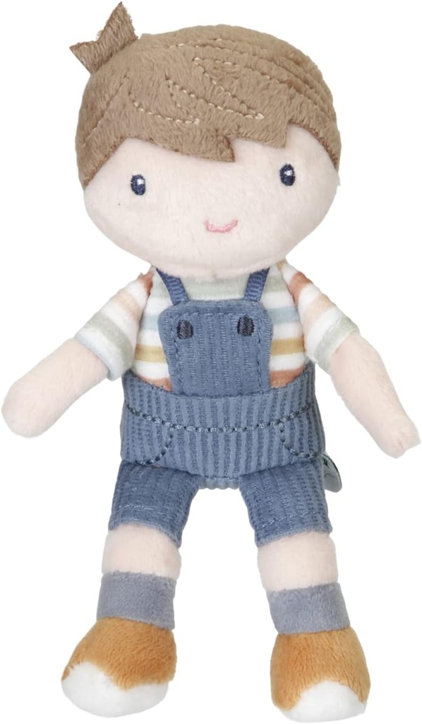 Muñeco de trapo Jim – (10 cm) +1a Little Dutch