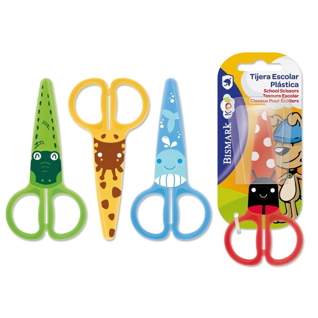 Tijera preescolar plástico Bismark