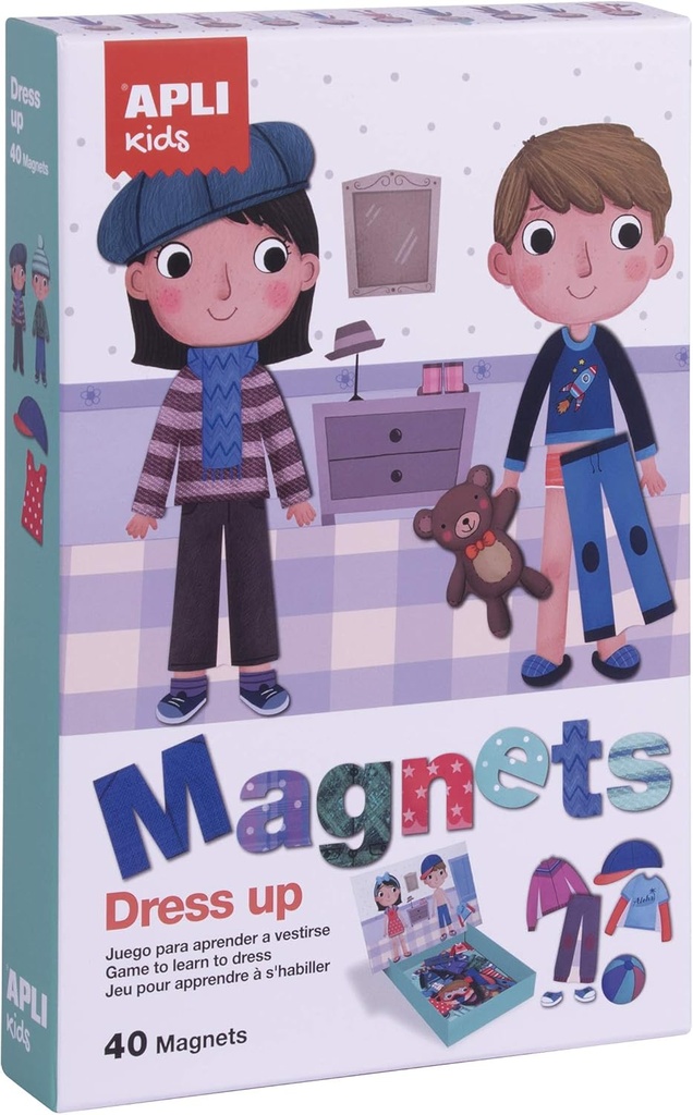 Dress Up Juego Magnético, vestirse +3a Apli