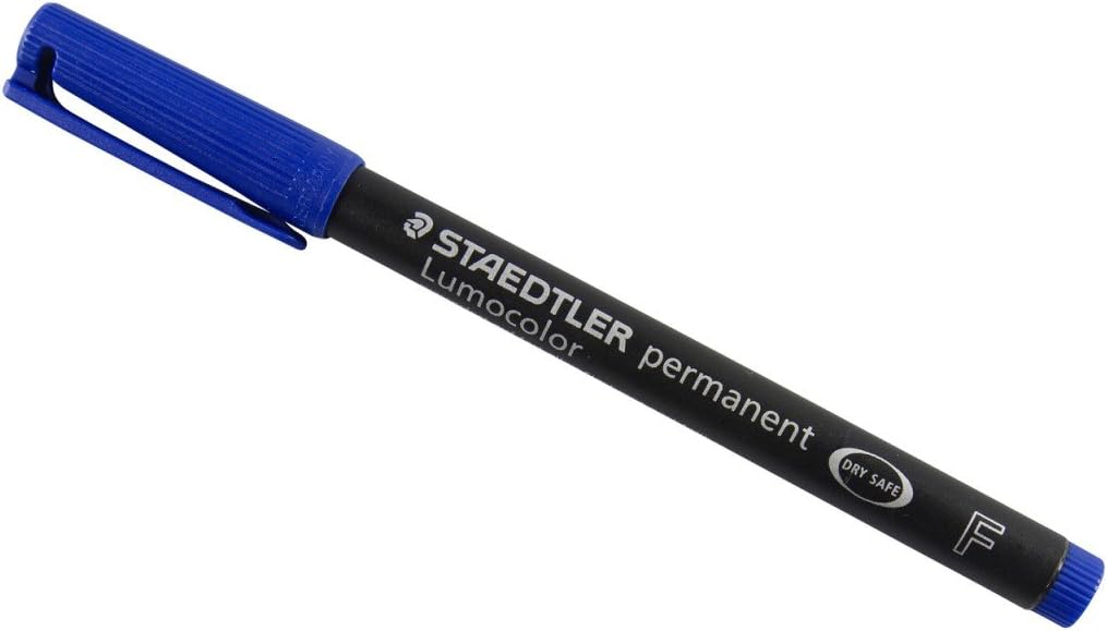 Rotulador permanente punta fina redonda Lumocolor retroproyeccion Staedtler