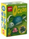 Puzzle 3D Océano Tortuga +6a Apli