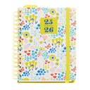 Agenda Escolar Plus Wire-O Día Página Spring Anne 25_26