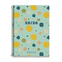 Agenda Escolar Activa Día Página Eco Confetti 25_26