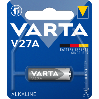 Pila V27A alcalina 12V 1ud Varta