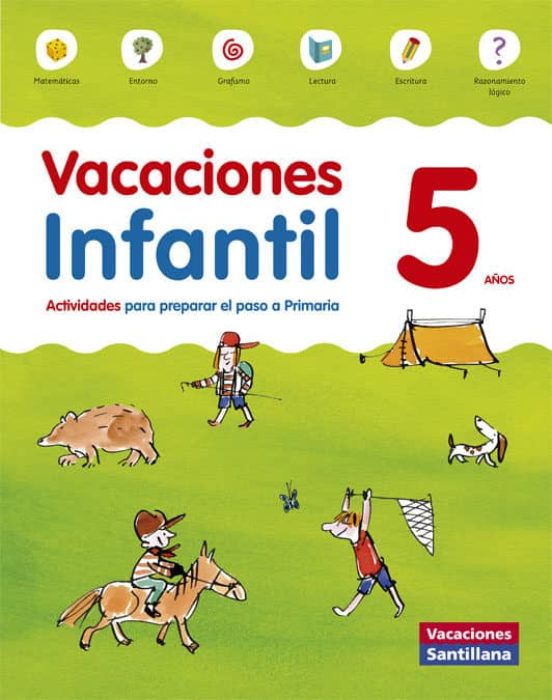 Vacaciones 5 infantil