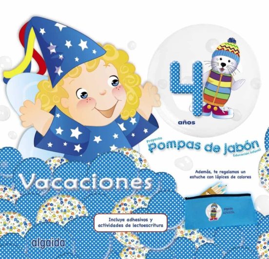 Vacaciones pompas de jabón 4 años